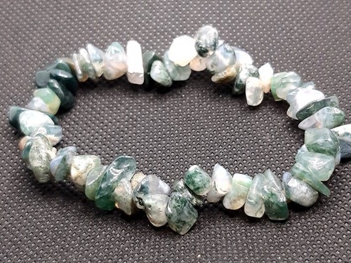 Bracciale elastico pietre dure braccialetto donna uomo tormalina quarzo ametista - Imagen 6 de 35