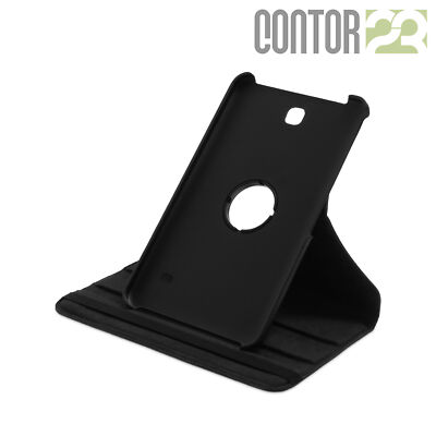 360° Schutzhülle, Tasche, Case in SCHWARZ für 8.0'' Samsung Galaxy Tab 4