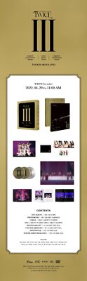 ミュージック TWICE 4TH WORLD TOUR III IN SEOUL DVD TWICE 4TH WORLD TOUR Ⅲ IN SEOUL BLU-RAY+FOLDED POSTER(FIRST