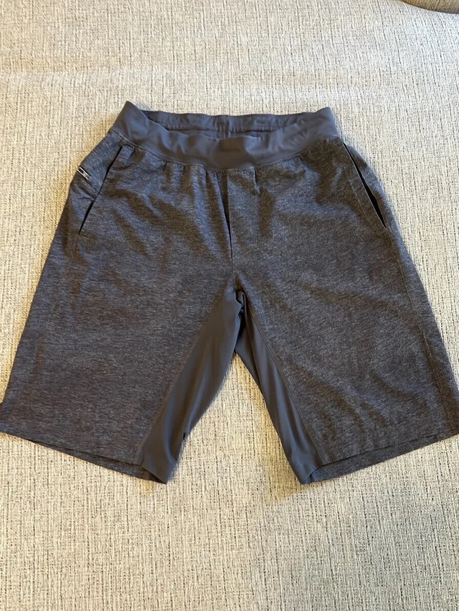 Lululemon Mens Athletic Gym Running Training Shorts W… Gem