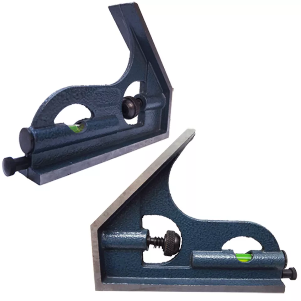 Set Of 4 Pc 12'' Combination Square 4R Graduation Blade Head Square/Center - Image 3 of 4