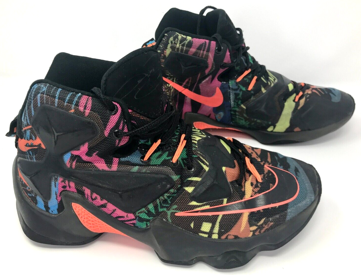 Nike LeBron James XIII 13 Akronite Philosophy Mens Size 8 Black