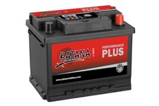 Katana Car Battery 12V 62Ah 540A B13 T1 SMF Lead Acid L2 Fits VW Caddy 2.0 TDI