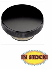 Billet Specialties BLK75120 - Smooth 16 lb Radiator Cap - Black