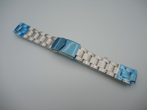 Cinta de acero Chase-Durer, 20 mm, pulsera, correa, pulsera de acero, pulsera, NUEVO DE LOTE ANTIGUO - Imagen 3 de 5