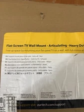 StarTech FPWARTB2 TV Wall Mount for up to 70 inch VESA Displays- Heavy Duty Full