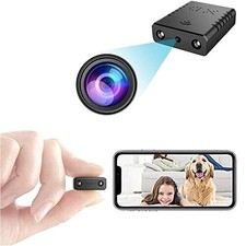 Mini cámaras compactas inalámbricas de audio y video WiFi para seguridad en el hogar y el automóvil