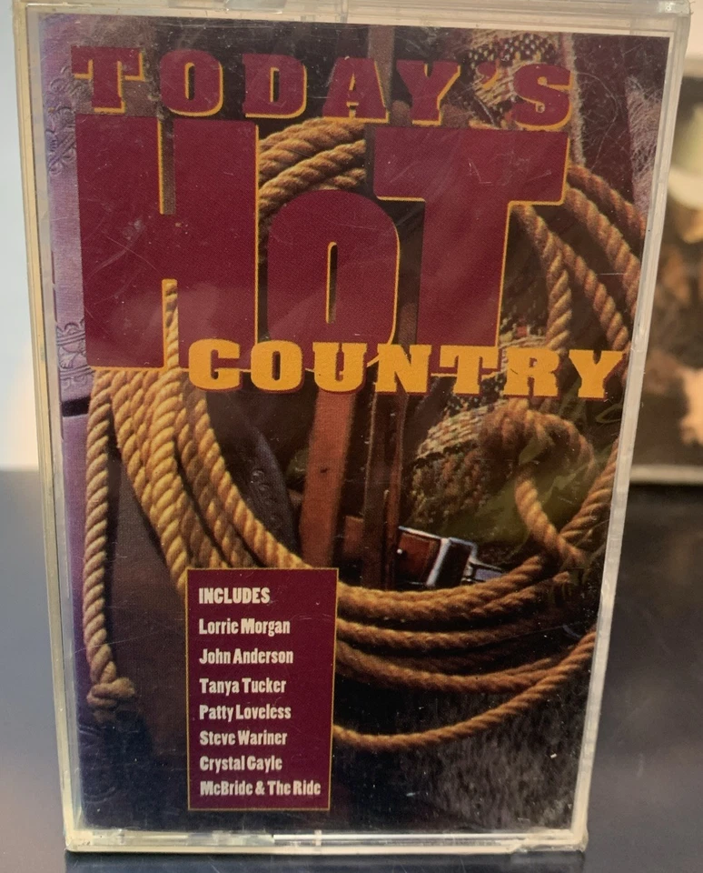 Hot Country 4 SEALED Cassette Lot Pam Tillis 1997 Ricky Van Shelton Patsy Cline - Image 3 of 4