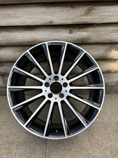 1x GENUINE 20” MERCEDES S- CLASS AMG W222 ALLOY WHEEL A2224010500 9.5J Rear