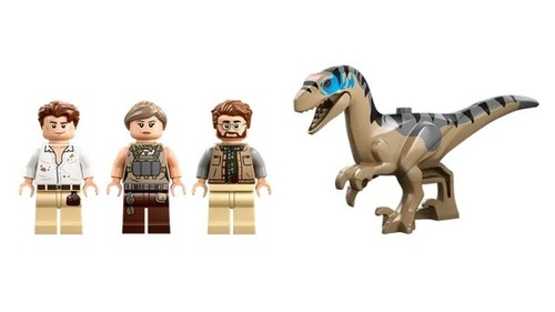 LEGO 76973 Jurassic World Raptor y Titanosaurus misión de seguimiento - Imagen 6 de 9