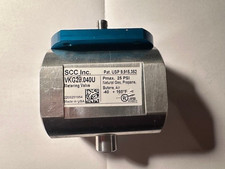 Siemens 1-1/2 inch NPT medium port butterfly valve VKG20.040U