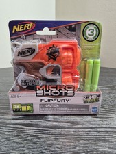 Nerf MicroShots Flipfury Zombie Strike Series 3 New Sealed Hasbro Blaster