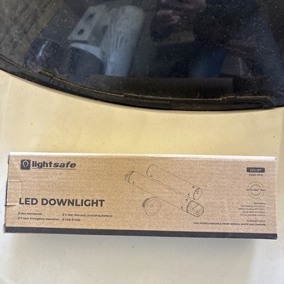 Lightsafe 1,5W LED Notfall Pin Spot Einbauleuchte mit Auto Selbsttest - EDL1PT - 