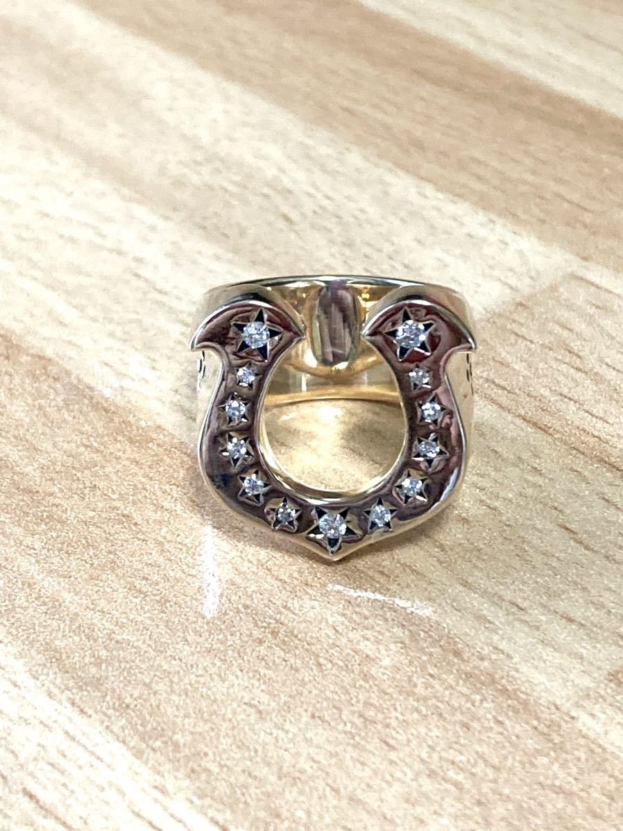Rare Early TENDERLOIN 8K Gold Horseshoe Ring w/Diamond Size 10 NIB Rare Early TENDERLOIN 8K Gold Horseshoe Ring w/Diamond Size 10 NIB