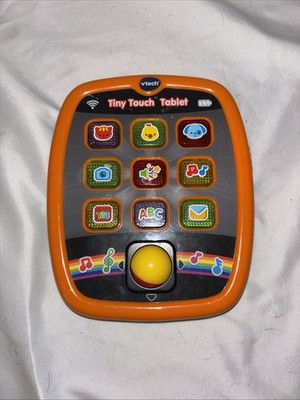 Vtech Tiny Touch Tablet Interactive Learning Toy Toddlers ABC Numbers Lights