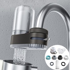 Removable Faucet Tap Water Purifier Multi-Stage Filtration Kitchen/Home