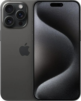 Apple iPhone 15 Pro Max Smartphone Handy 256GB Titan Schwarz SIEHE TEXT/FOTO