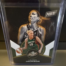 2023 Panini Playser Of The Day WNBA #57 Lauren Jackson! Seattle Storm Legend!