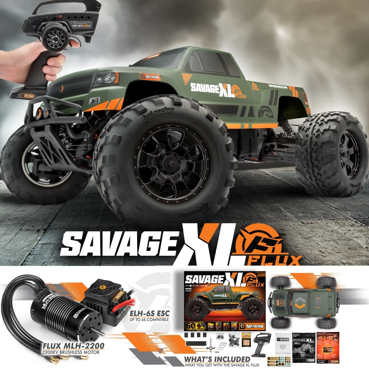 ホビーラジコン Hpi Savage 3,5 ホビーラジコン Hpi Savage 3,5 HPI Racing Savage 35 4WD ラジコン