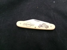 Vintage Chevrolet Parts & Accessories Pocket Knife JF Novelties