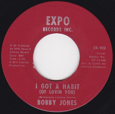 Bobby Jones (7) - I Got A Habit (Of Lovin You) / Going Into My Act, 7'', (Vinyl)