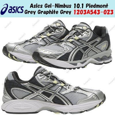 Asics Gel-Nimbus 10.1 Piedmont Grey Graphite Grey 1203A543-023 Herren Gr.