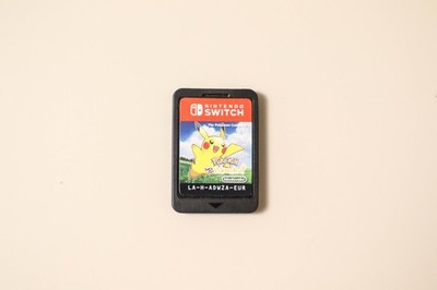 Nintendo Switch Pokemon Let's Go Pikachu Game Cartridge Adventure RPG Video Game