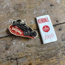 Vintage Kendall Motor Oils 1969 Mini Diary Used Gas And Oil Lot