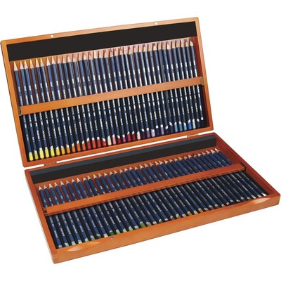 Colored Pencils, WaterColour, Water Color Pencils, Drawing, Art, Wooden Box, ...