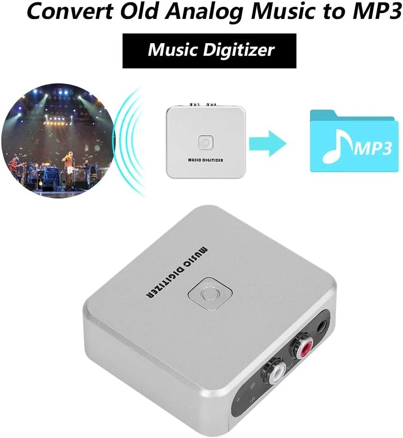 Stereo Convertitore MP3 Digitazer Di Registrazione in Scheda SD USB 128Kbps Tras - Immagine 4 di 4