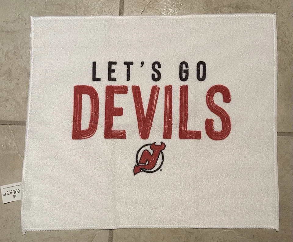 LOTE (7) Toalha Stadium Giveaway NEW JERSEY DEVILS 2023 Stanley Cup Playoffs Rally - Imagem 3 de 4