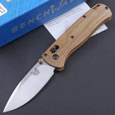 Micarta Handle Knives Axis Lock Super Light Weight Camping Hunting Folding Knife