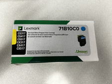 Lexmark 71B10C0 Cyan Toner