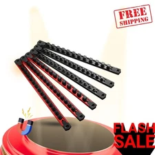 Magnetic Socket Organizer Set, 6PCS Aluminum Socket Holder Rails