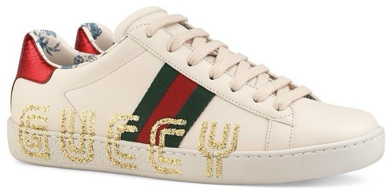 Gucci Ace Low Guccy Print W for sale | eBay