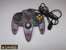 Official Atomic Purple Controller - NINTENDO 64 - FAST SHIPPING!  43a