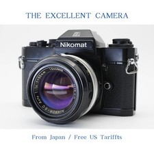 MINT Nikon Nikomat EL 35mm Film Camera NIKKOR-S.C Auto 50mm F/1.4 Lens JAPAN