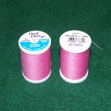 Coats & Clark, Dual Duty All Purp Polyester Thread, 250 yds, Cotton Candy (1350)