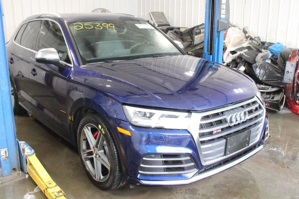 2019 Audi SQ5 Used Rear Second Row Seat Assembly Gray Leather 86000 Miles Foto 3 de 4