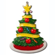Teacher Christmas Tree Personalized Christmas Tree Ornament