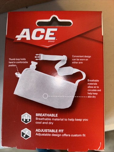 ACE-207395 Arm Sling Adjustable padded shoulder strap NEW Free Shipping - Picture 2 of 5
