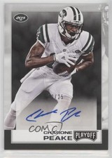 2016 Panini Playoff Rookie Auto Variations /25 Charone Peake #42 Auto RC