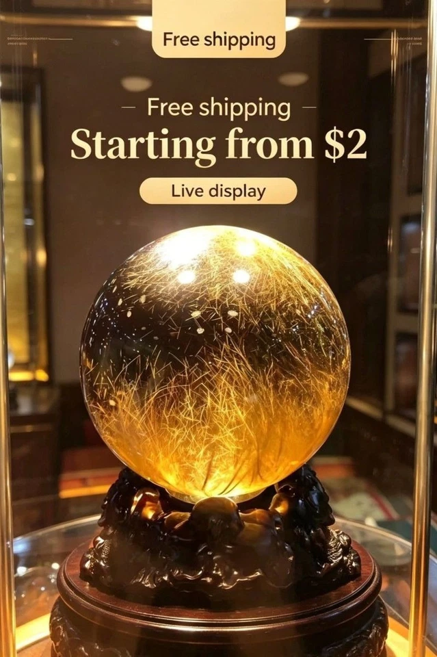 FSTQ🔥$2 Crystal LIVE Auction✨Rare Natural Healing Crystals🎁Free Shipping