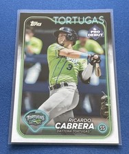 2024 Topps Pro Debut #PD-84 Ricardo Cabrera Daytona Tortugas