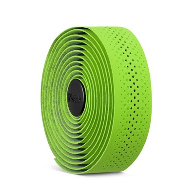 Cinta de manillar fizik tempo microtex bondcush soft 3,0mm-verde para bici