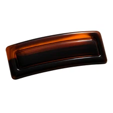 Parcelona Large Women Hair Barrette - Tortoise Shell Bar Non Slip Grip Hair Clip