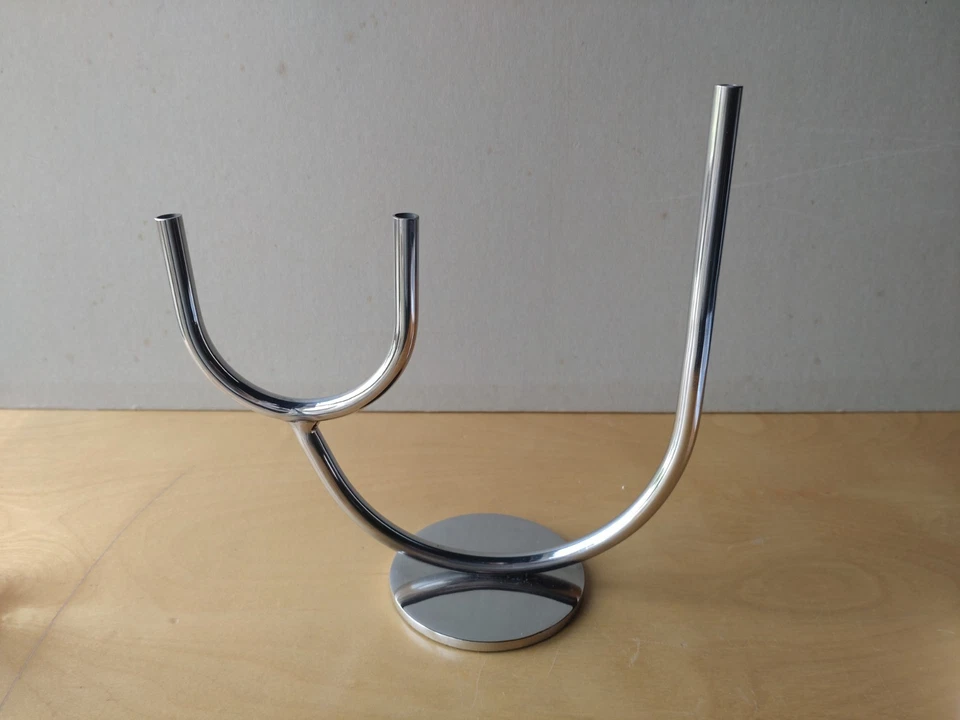 Vaso in metallo, argento H&M Home