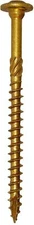 GRK 772691122810 Fasteners Screw, 3/8" x 6", Gold, 50 Count