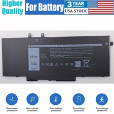 4GVMP Battery for Dell Latitude 5400 5500 Precision 3540 Laptop 9JRYT C5GV2 68Wh