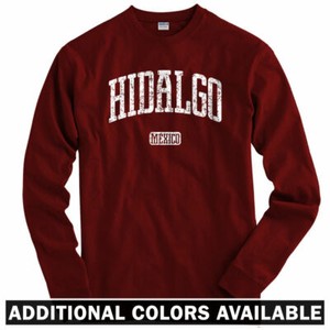 Hidalgo Mexico Long Sleeve T-shirt LS CF Pachuca UAEH Futbol MEX Men Youth Hidalgo Mexico Long Sleeve T-shirt LS CF Pachuca UAEH Futbol MEX Men Youth